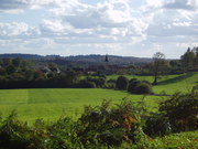 View over to St. Pierre de Frugie